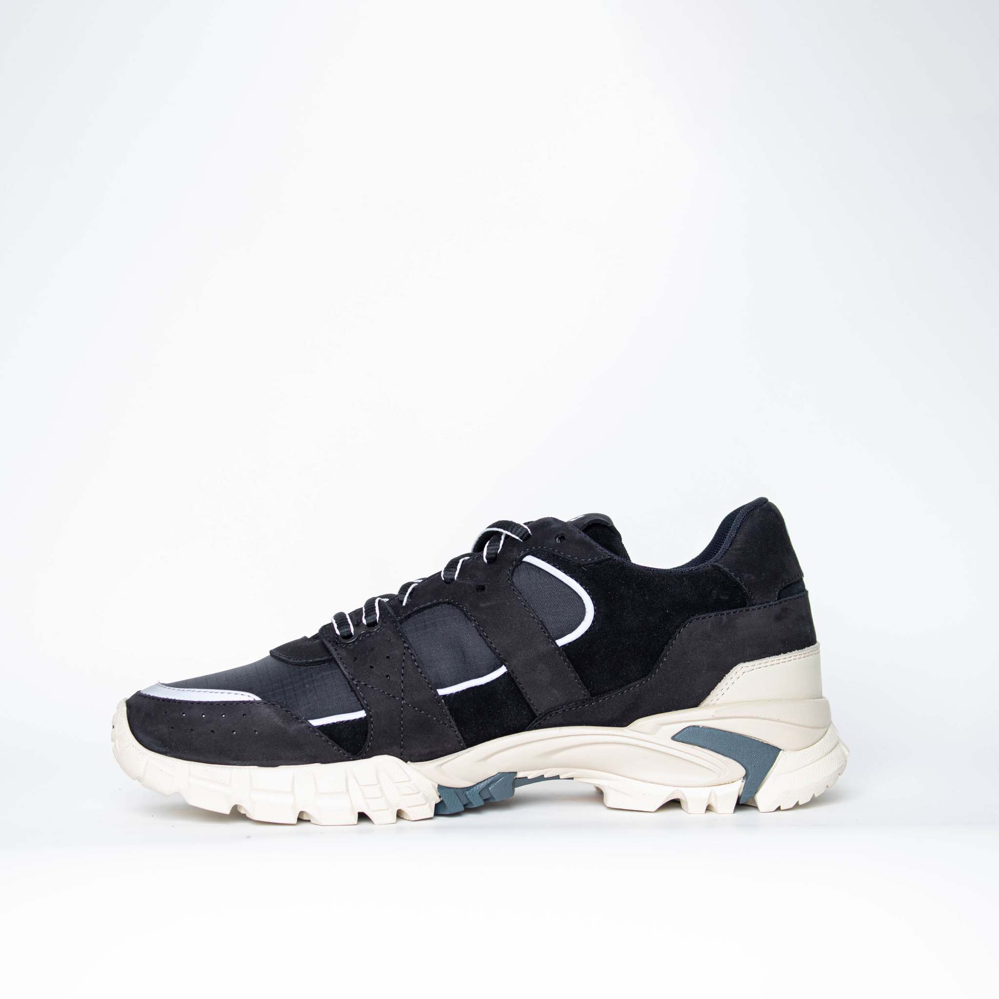 Lardini Black suede Sneakers - Fizigo