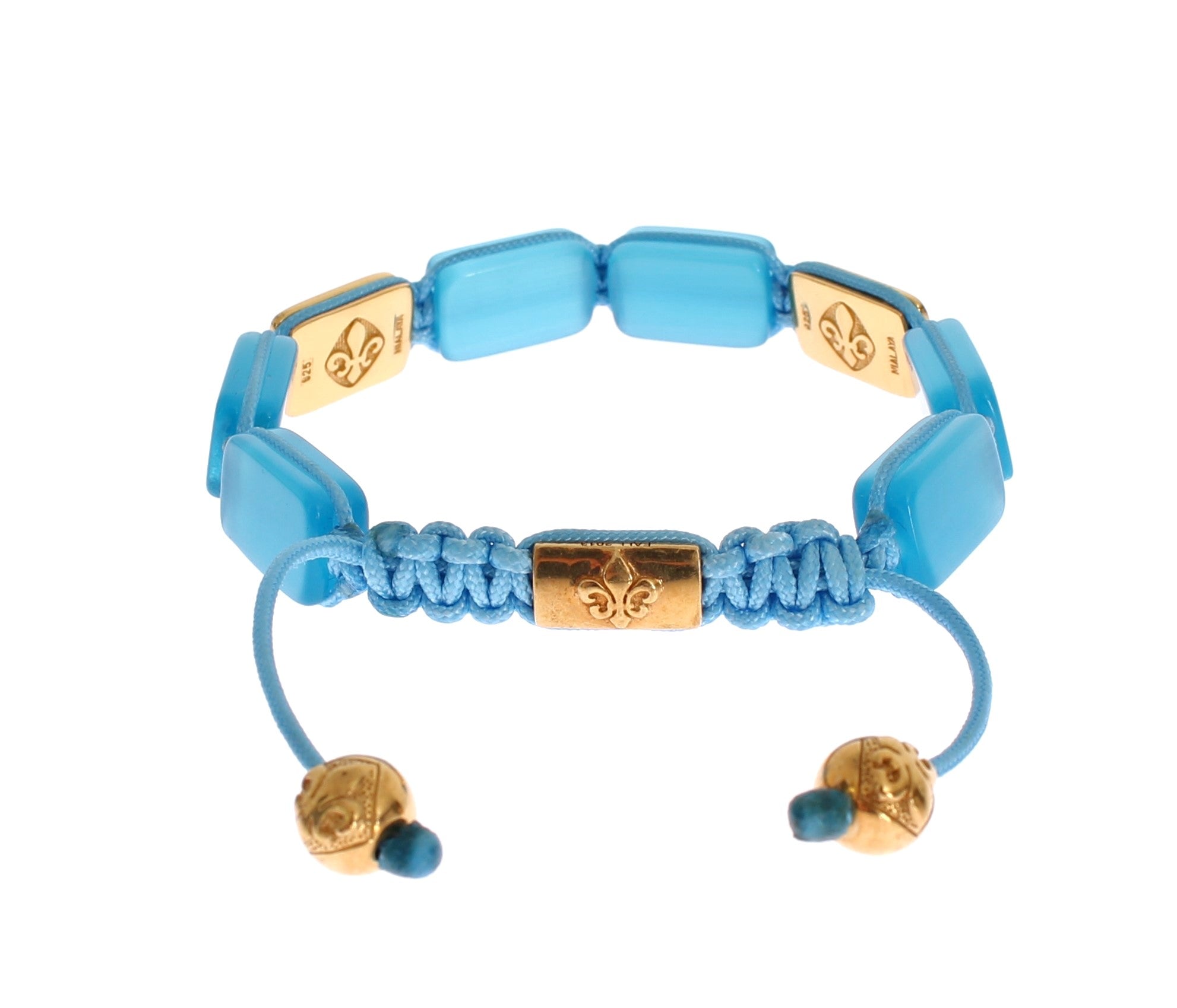 Nialaya CZ Opal 18K Gold 925 Bracelet - Fizigo