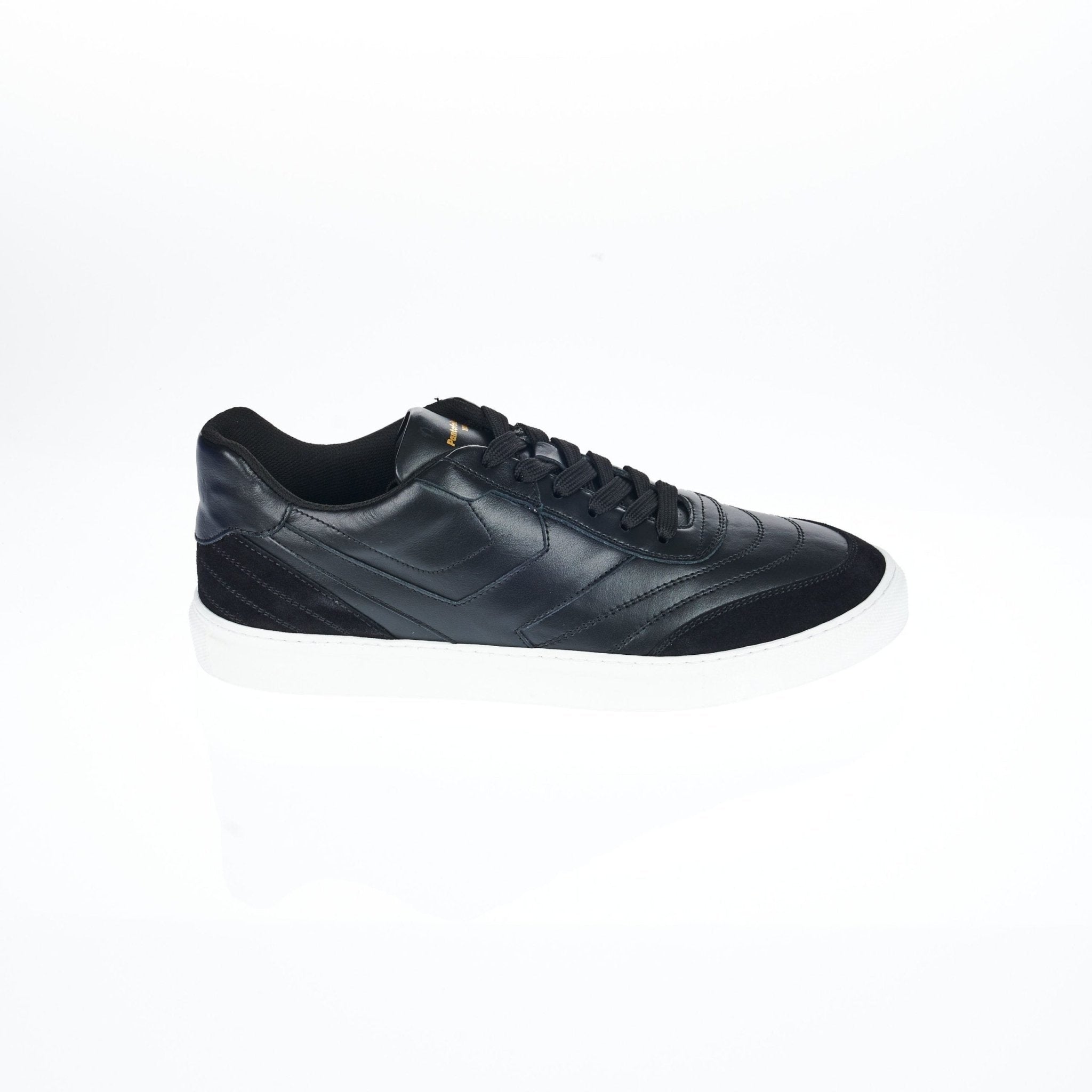 Pantofola D'Oro Black Leather Sneaker - Fizigo