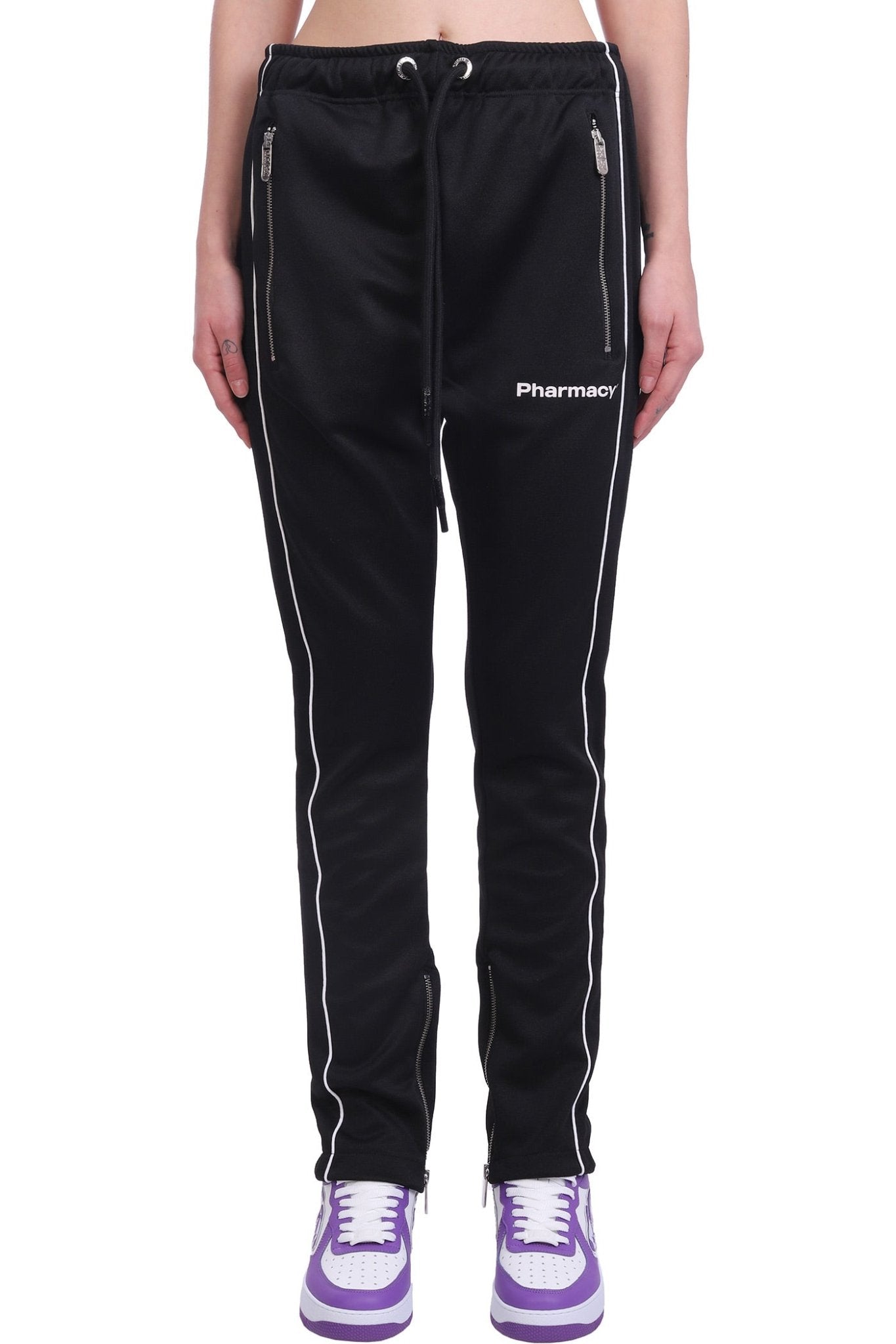 Pharmacy Industry Black Polyester Jeans & Pant - Fizigo