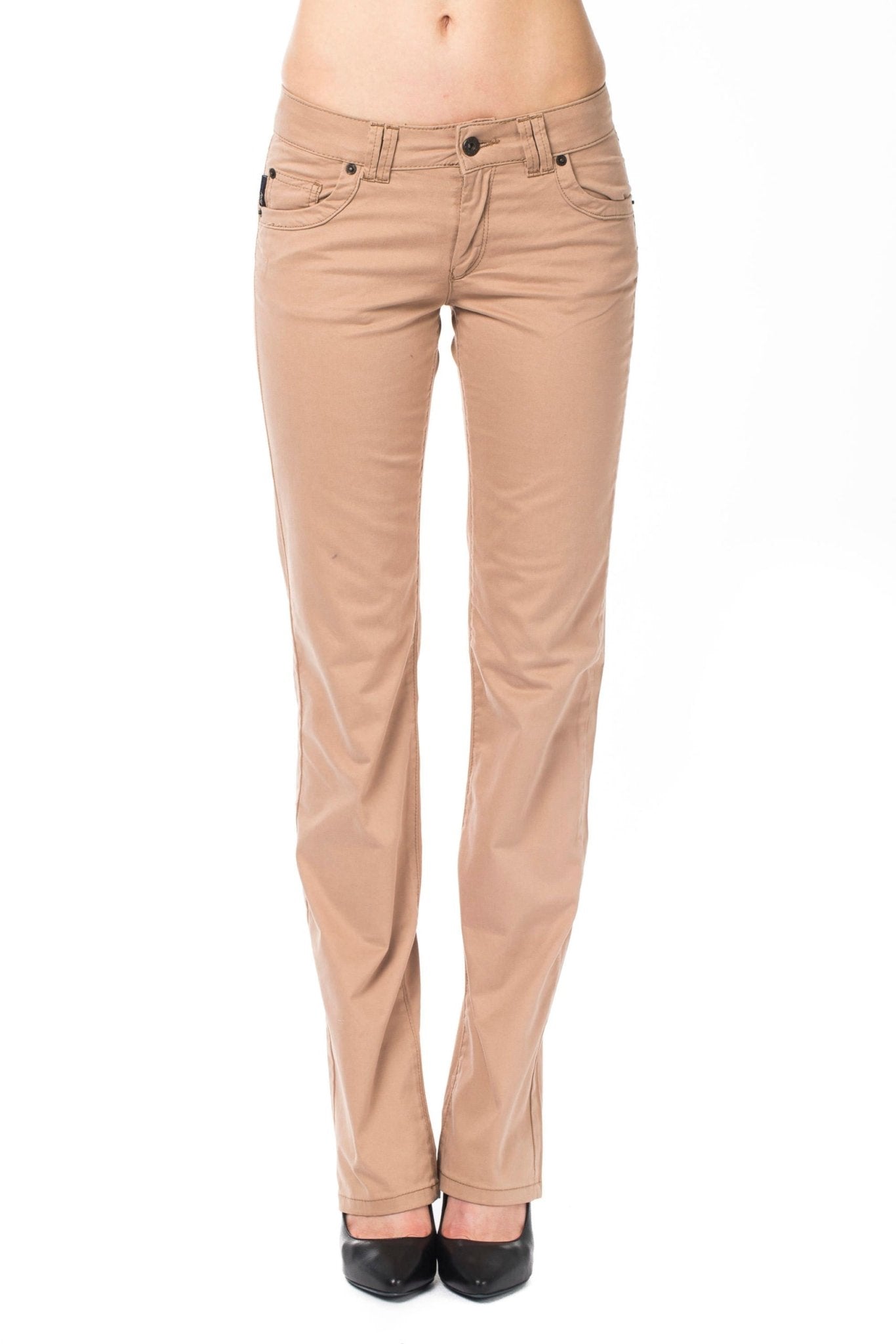 Ungaro Fever Beige Cotton Jeans & Pant - Fizigo