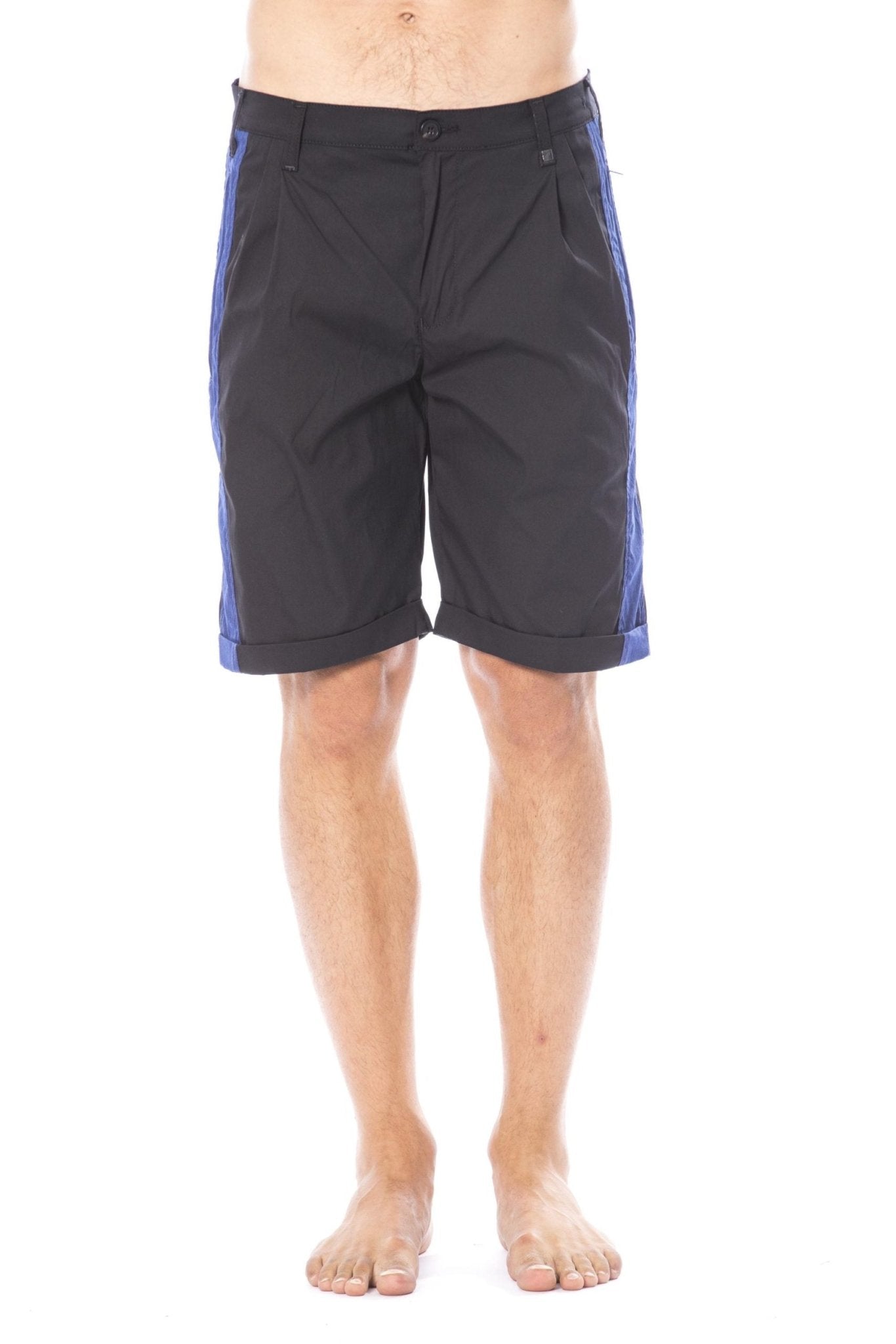 Verri Black Cotton Short - Fizigo